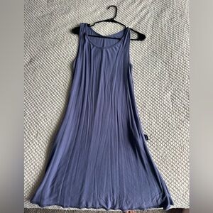 Purple tank top dress